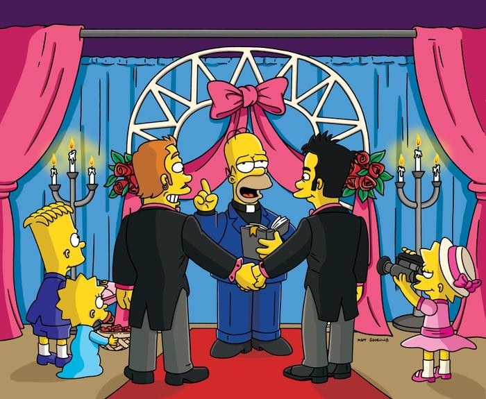 Zdjęcie ilustracyjne Simpsonowie odcinek 10 "There's Something About Marrying"