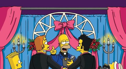 Zdjęcie ilustracyjne Simpsonowie odcinek 10 "There's Something About Marrying"