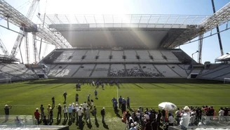 MŚ 2014: pierwszy trening na stadionie w Sao Paulo