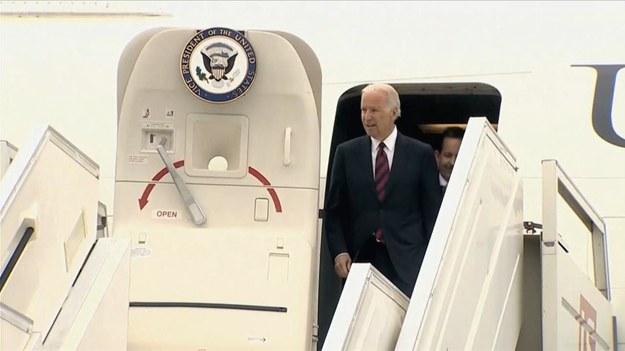 Wiceprezydent Joe Biden przybył do Warszawy, żeby uspokoić zaniepokojonych sojuszników w związku z sytuacją na Ukrainie.