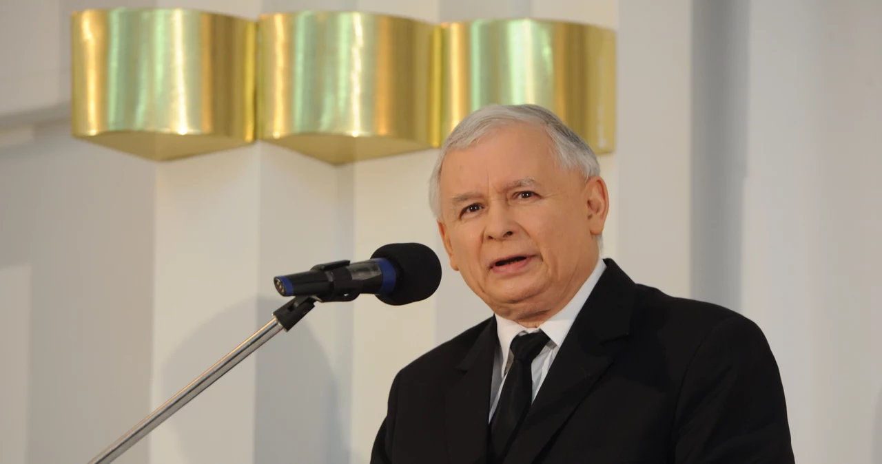 Jarosław Kaczyński podczas konferencji PiS pt. "Parlament Europejski. Jak skutecznie walczyć o polskie sprawy"