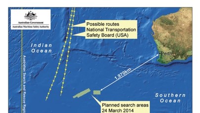 Chińczycy zobaczyli "podejrzany obiekt" na oceanie. To boeing?