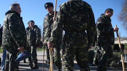 Ukraińskie wojska zostaną wycofane z Krymu