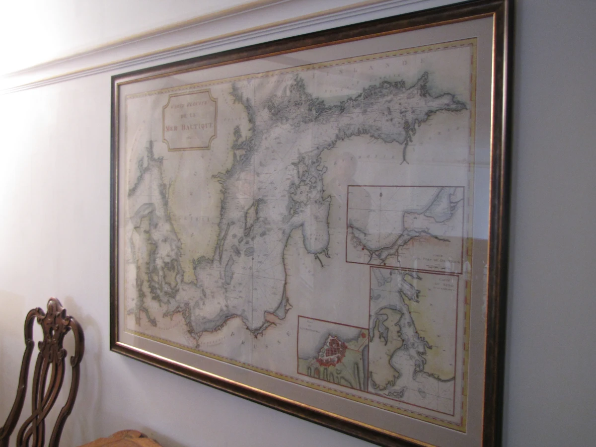 Mapę Morza Bałtyckiego z 1785 roku można oglądać od dziś w Domu Uphagena w Gdańsku. Temu oddziałowi Muzeum Historycznego Miasta Gdańska w depozyt przekazali ją państwo Heinsohn - polsko-niemieckie małżeństwo. 