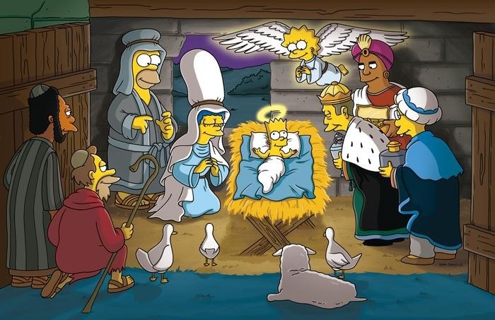 Zdjęcie ilustracyjne Simpsonowie odcinek 9 "Simpson Christmas Stories"