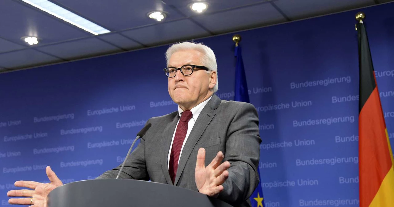 Niemiecki minister spraw zagranicznych Frank-Walter Steinmeier