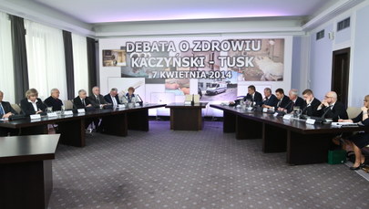 Debata zdrowotna Kaczyński-Tusk - bez tych polityków