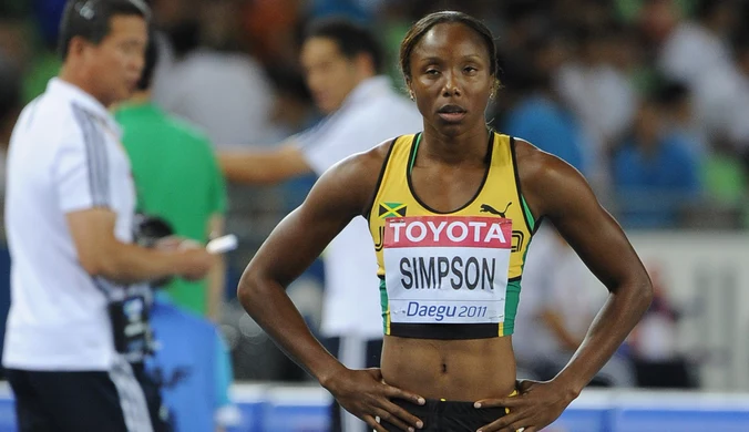 Jamajska sprinterka Sherone Simpson zdyskwalifikowana na 18 miesięcy