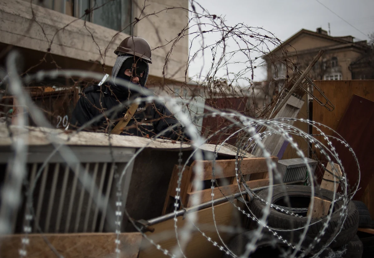 Uzbrojeni mężczyźni przejęli kontrolę nad komisariatem milicji w Sławiańsku w obwodzie donieckim na wschodzie kraju - poinformował minister spraw wewnętrznych Ukrainy Arsen Awakow. 