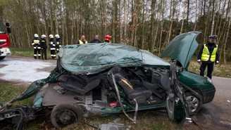 Tragiczny wypadek w Klamrach koło Chełmna