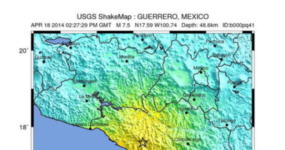 Trzęsienie ziemi o sile 7,5 stopnia w skali Richtera nawiedziło południowy Meksyk. Nie ma informacji o ofiarach bądź poważnych zniszczeniach; służby geologiczne nie wydały ostrzeżenia przed tsunami. W stolicy kraju zatrzęsły się budynki, były też przerwy w dostawach prądu.