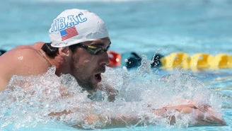 Michael Phelps wystartował po raz pierwszy od prawie dwóch lat