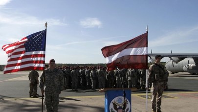 ​Żołnierze USA przylecieli do łotewskiej bazy w Adażi