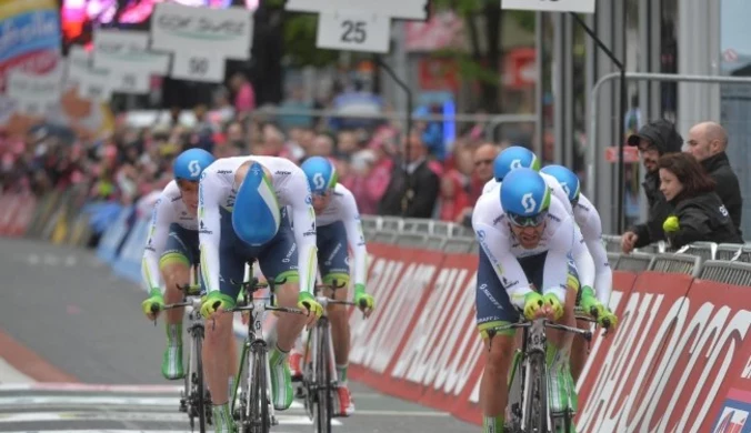 Giro d'Italia: Australijska grupa Orica wygrała jazdę na czas