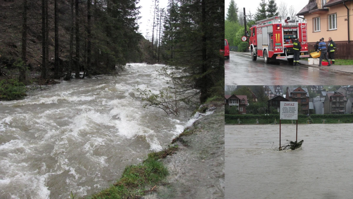 W związku z intensywnymi opadami deszczu od czwartku straż pożarna interweniowała ok. 4,1 tys. razy w pięciu województwach na południu Polski. W Małopolsce i na Śląsku z powodu lokalnych podtopień ewakuowano ok. 70 osób przy pomocy łodzi i pontonów. Tylko w tym pierwszym regionie zalanych zostało ponad 960 budynków, przy czym z prawie 700 udało się już wypompować wodę. Z kolei na Śląsku zalanych zostało ok. 140 budynków. Na RMF 24 śledziliśmy sytuację powodziową. 