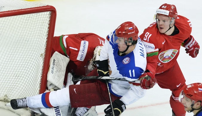 Hokejowe MŚ: Rosja z kompletem punktów, skład ćwierćfinałów