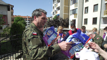 Powódź w Bośni i Hercegowinie. Polscy żołnierze pomagają