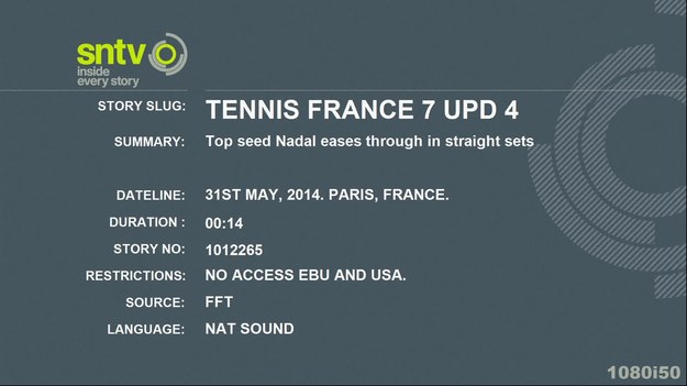 Rafael Nadal pokonał Argentyńczyka Leonardo Mayera 6:2, 7:5, 6:2 w trzeciej rundzie wielkoszlemowego turnieju tenisowego na kortach im. Rolanda Garrosa. 