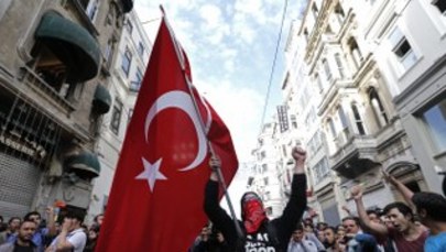 Antyrządowy protest w Stambule