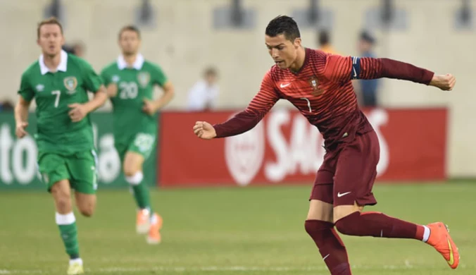 Portugalia - Irlandia 5-1 w meczu towarzyskim. Film