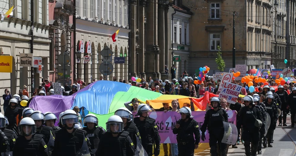 Na zdjęciu Parada Równości w zeszłym roku