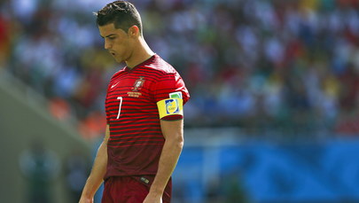 Mundial 2014: Media punktują słabą grę Ronaldo