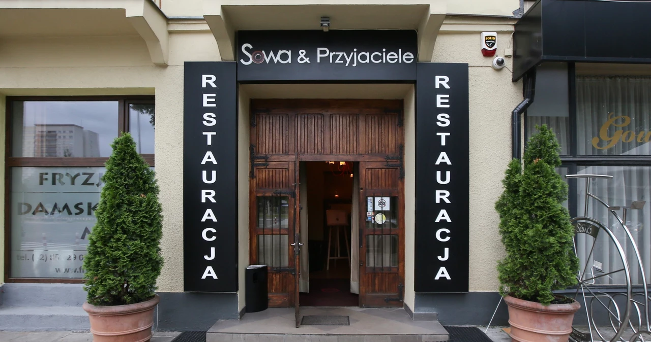 Restauracja "Sowa & Przyjaciele", w której doszlo do podsłuchania rozmowy Sienkiewicza i Belki