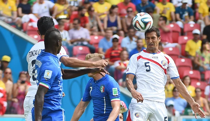 Mecz Włochy - Kostaryka 0-1 na mistrzostwach świata 2014