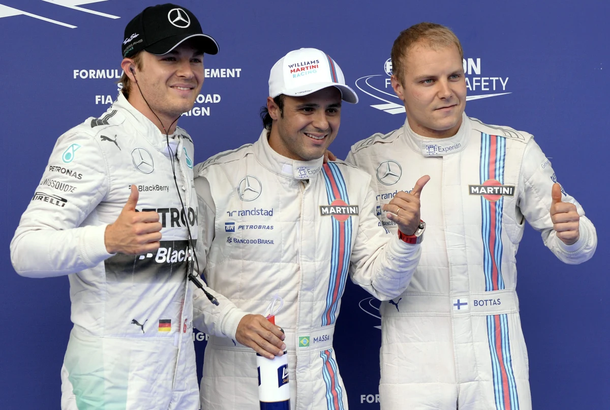 Brazylijczyk Felipe Massa z zespołu Williams wywalczył pole position przed niedzielnym wyścigiem o Grand Prix Austrii na Red Bull Ringu w Spielbergu. Były kierowca Ferrari po raz szesnasty w karierze był najszybszy w kwalifikacjach. Drugie miejsce zajął jego partner z zespołu Fin Valtteri Bottas, a trzecie lider klasyfikacji generalnej mistrzostw świata Niemiec Nico Rosberg z teamu Mercedes GP.