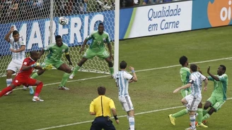 Mecz Nigeria - Argentyna 2-3 na MŚ 2014