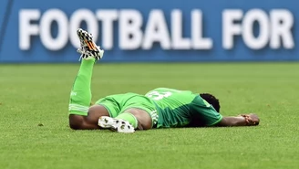 MŚ 2014 - Nigeryjczyk Babatunde wyeliminowany z gry przez... kolegę