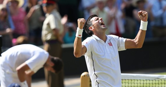 Rozstawiony z "jedynką" Serb Novak Djokovic pokonał Bułgara Grigora Dimitrowa (11.) 6:4, 3:6, 7:6 (7-2), 7:6 (9-7) w półfinale wielkoszlemowego Wimbledonu. Wicelider rankingu tenisistów trzeci raz w karierze zagra w decydującym spotkaniu londyńskiej imprezy. 