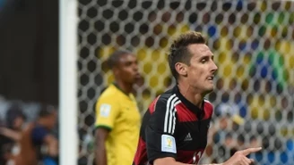 MŚ 2014: Klose poprawił strzelecki rekord Ronalda