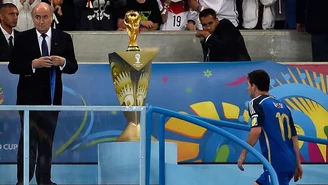 MŚ 2014: Przyznanie "Złotej Piłki" Messiemu zaskoczyło nawet Blattera