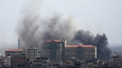 Domy przywódców Hamasu zbombardowane