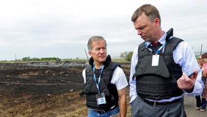 Eksperci OBWE byli na miejscu katastrofy malezyjskiego boeinga