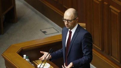 ​Premier Ukrainy Arsenij Jaceniuk podał się do dymisji