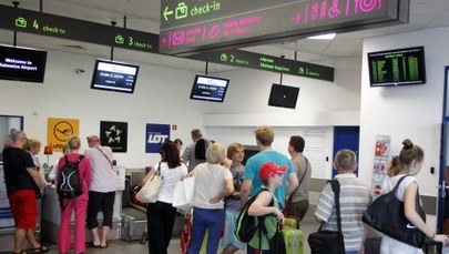 Kłopoty na lotnisku w Pyrzowicach