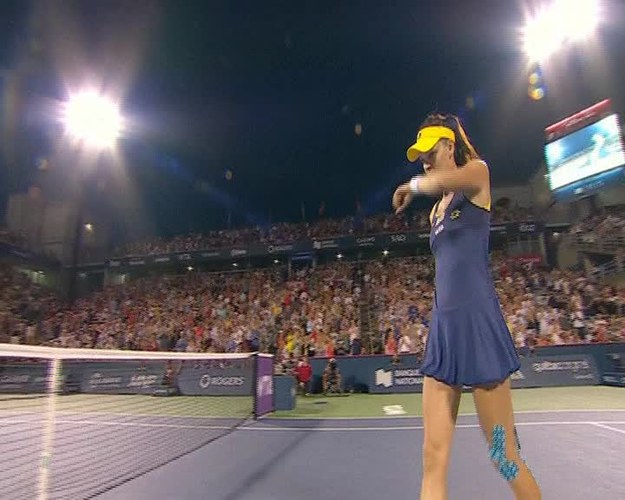 Agnieszka Radwańska pokonała Rosjankę Jekaterinę Makarową 7:6 (7-1), 7:6 (7-3) w półfinale turnieju WTA w Montrealu