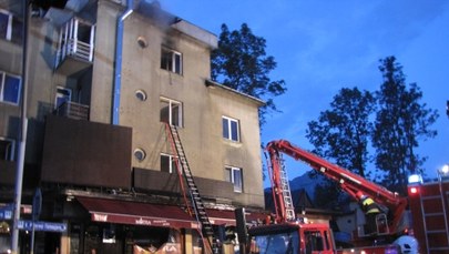 Pożar restauracji w Zakopanem, kilkudziesięciu ewakuowanych
