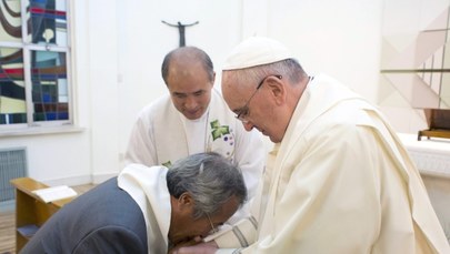 Franciszek ochrzcił ojca jednej z ofiar katastrofy promu