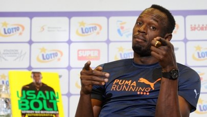 Usain ​Bolt przed startem w Polsce: Chcę złamać granicę 10 sekund