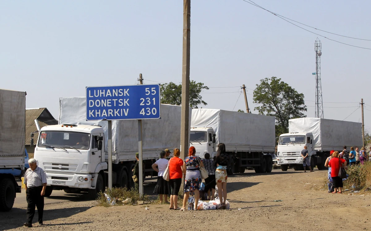 Już wiadomo, jaki był prawdziwy cel tak zwanego humanitarnego konwoju z Moskwy, który wjechał na Ukrainę. Rosjanie, którzy nim przyjechali, rozkradli ługańskie fabryki broni - poinformował właśnie sztab armii w Kijowie.