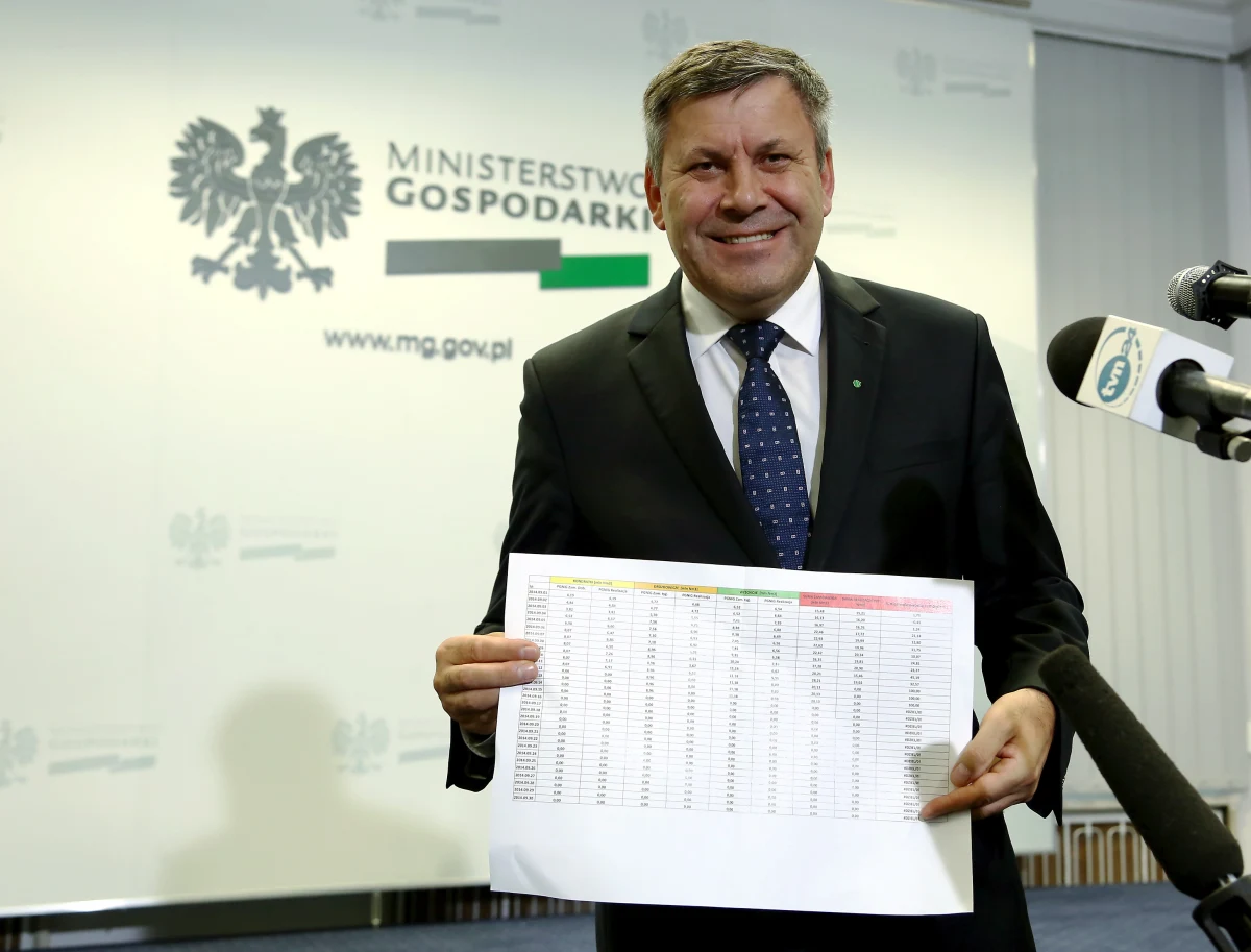 "Rosjanie zapewnili, że od piątku dostawy gazu będą realizowane w wysokości zamówień polskiego kontrahenta" - twierdzi wicepremier Janusz Piechociński. "Informuję, że mamy, po kilku godzinach milczenia z tamtej strony, potwierdzenie, czy deklarację, że dostawy będą zgodne z zamówionym harmonogramem" - dodaje. Piechociński podkreślił też, że "nie ma potrzeby, aby w tak alarmistycznym tonie komentować te wydarzenia".