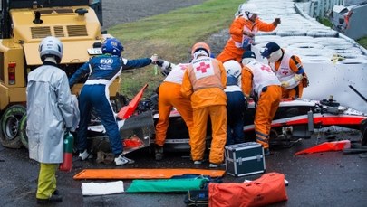 Groźny wypadek podczas wyścigu Formuły 1. Jules Bianchi w stanie krytycznym