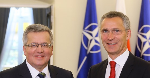 Będziemy wdrażać przyjęty na szczycie w Newport plan działań na rzecz gotowości i zachowamy trwałą obecność we wschodniej części naszego sojuszu - zapewnił w Warszawie sekretarz generalny NATO Jens Stoltenberg. To jego pierwsza oficjalna wizyta.  