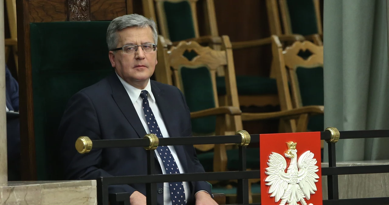 Prezydent Bronisław Komorowski 