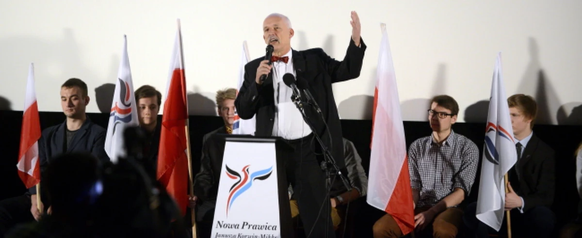 Nie wygramy tych wyborów, ale czas pracuje dla nas. Przyszłość należy do nas, dziś robimy mały krok - mówił Janusz Korwin-Mikke w podczas konwencji Kongresu Nowej Prawicy lider partii. Podkreślał, że siłą i szansą ugrupowania są ludzie młodzi, także ci, którzy obecnie mają 16, 17 lat.  