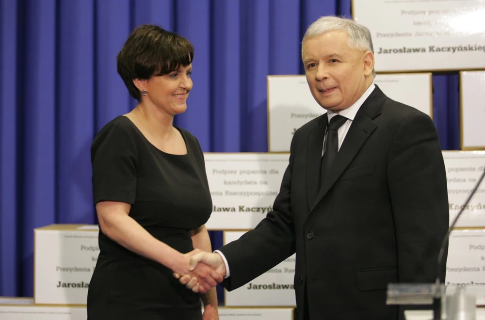 Kluzik-Rostkowska i Kaczyński