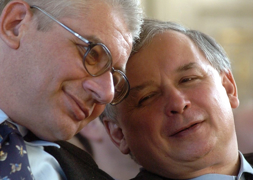 Ludwik Dorn i Jarosław Kaczyński